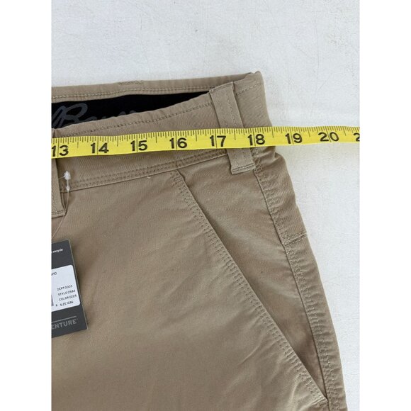 New Eddie Bauer Voyager Flex Chino Shorts, Men's Sz 36 $60 Orig - Picture 6 of 6